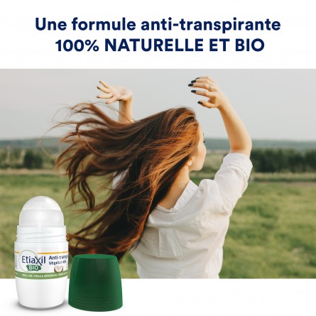 Etiaxil Anti-transpirant Végétal 48h certifié BIO