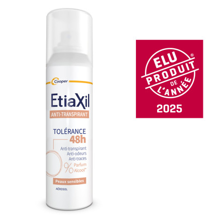 Etiaxil Anti-transpirant Tolérance 48h 