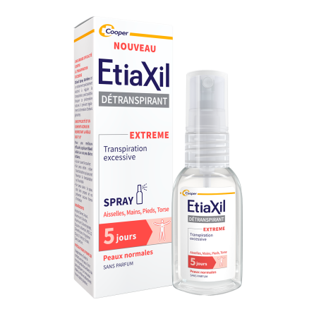 Etiaxil Détranspirant Extrême 5 jours - Multizones