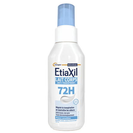 Etiaxil Anti-transpirant Lait corporel Protection 72h 
