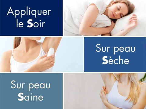 Comment s'appliquer le détranspirant Etiaxil peaux sensibles ?