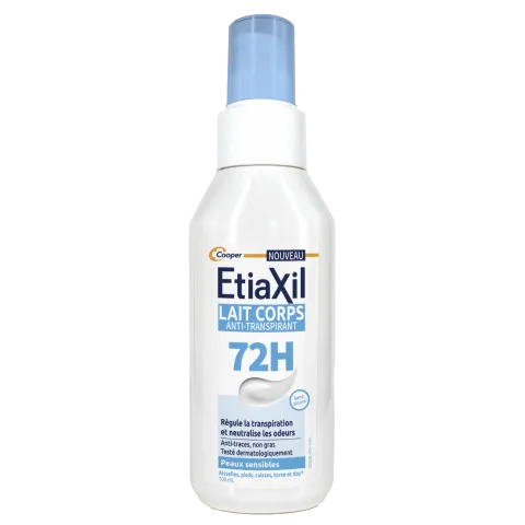 Etiaxil Anti-transpirant Lait corporel Protection 72h 