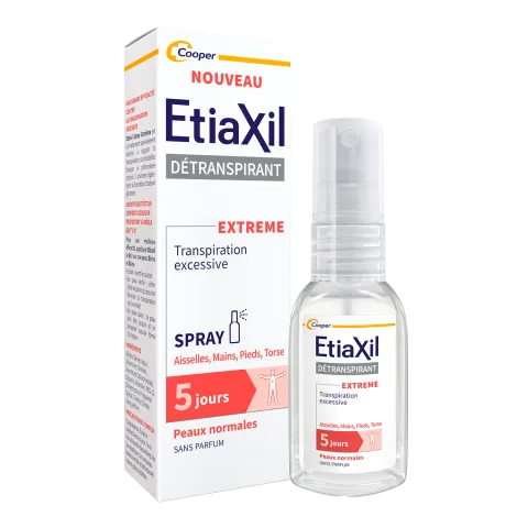 Etiaxil Détranspirant Extrême 5 jours - Multizones