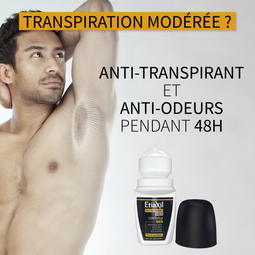 Lot De 6 Déodorants Roll-on 48H Ultimate Control Homme – Anti-transpiration, Sans Alcool