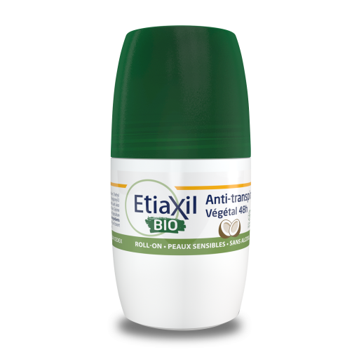 Etiaxil Anti-transpirant Végétal 48h certifié BIO parfum coco