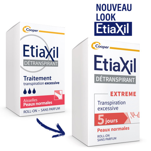 Etiaxil Détranspirant Extrême Peaux Normales aisselles