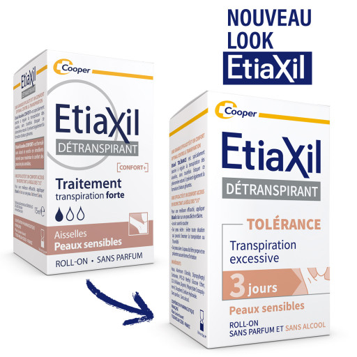 Etiaxil Détranspirant Tolérance Confort+ Aisselles