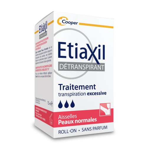 Etiaxil Détranspirant Peaux Normales aisselles