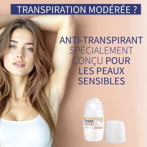 Etiaxil Anti-transpirant Tolérance 48h
