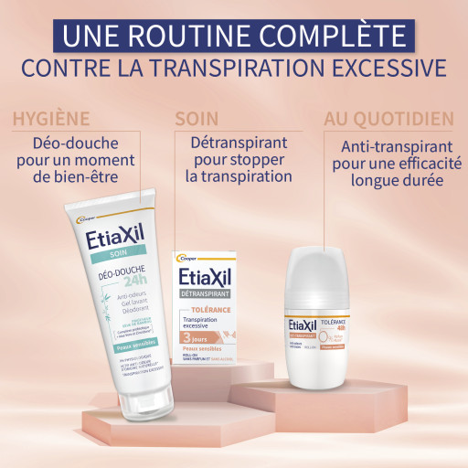 Etiaxil Anti-transpirant Tolérance 48h