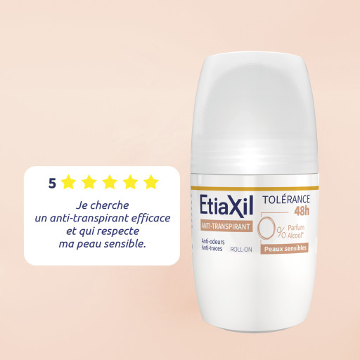 Etiaxil Anti-transpirant Tolérance 48h