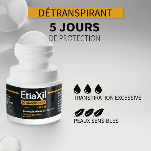 Etiaxil Détranspirant Men Peaux Sensibles 