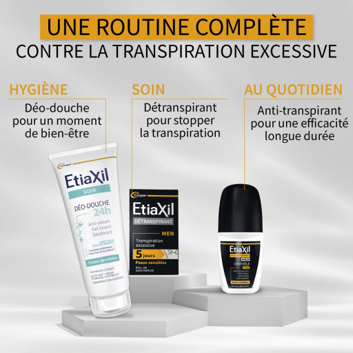 Etiaxil Men Anti-transpirant Contrôle 48h