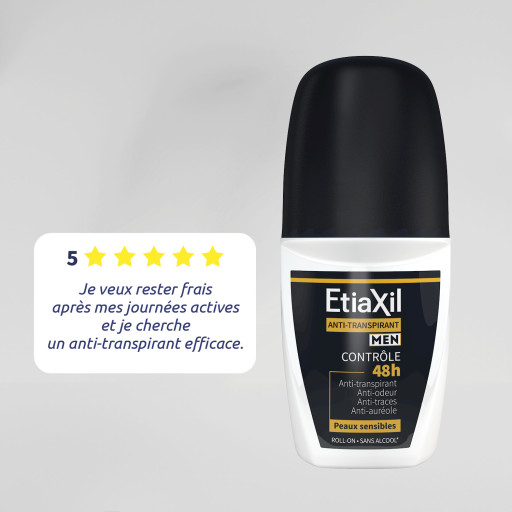 Etiaxil Men Anti-transpirant Contrôle 48h