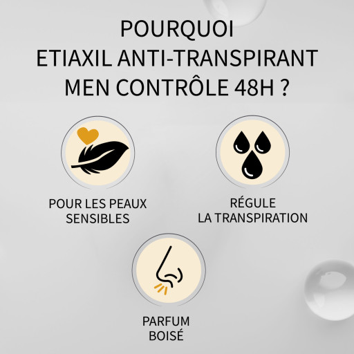 Etiaxil Men Anti-transpirant Contrôle 48h