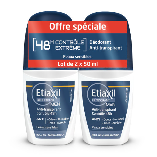 Etiaxil Men Anti-transpirant Contrôle 48h