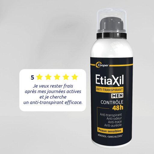Etiaxil Men Anti-transpirant Contrôle 48h