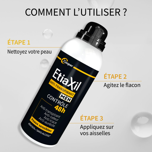 Etiaxil Men Anti-transpirant Contrôle 48h