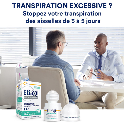 Etiaxil Détranspirant Peaux Sensibles aisselles