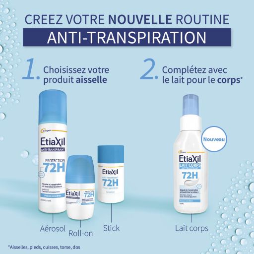 Etiaxil Anti-transpirant Aérosol Protection 72H