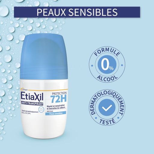 Etiaxil Anti-transpirant Roll-On Protection 72H