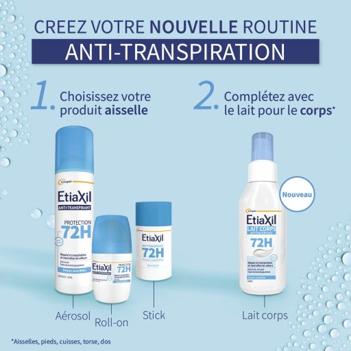 Etiaxil Anti-transpirant Roll-On Protection 72H