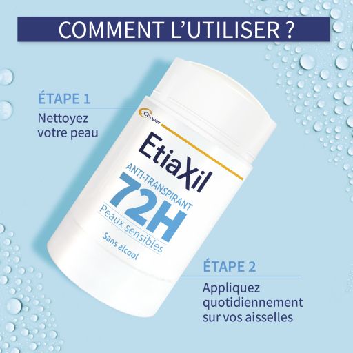 Etiaxil Stick anti-transpirant Protection 72h