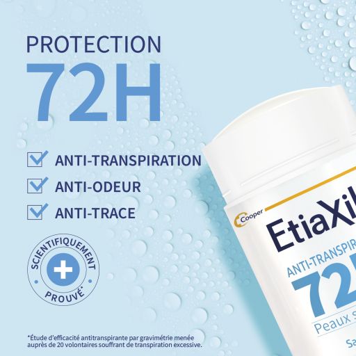 Etiaxil Stick anti-transpirant Protection 72h
