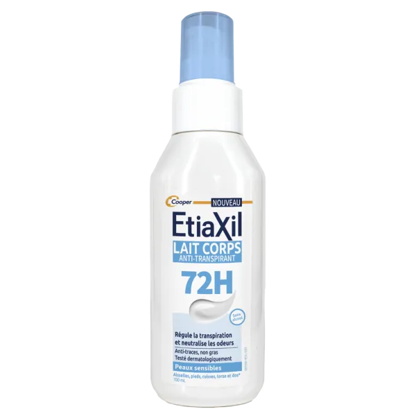 Etiaxil Anti-transpirant Lait corporel Protection 72h 