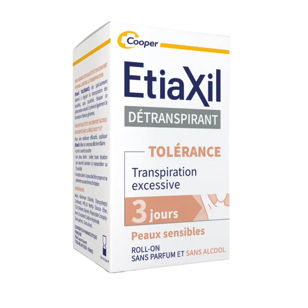 Etiaxil Détranspirant Tolérance Aisselles