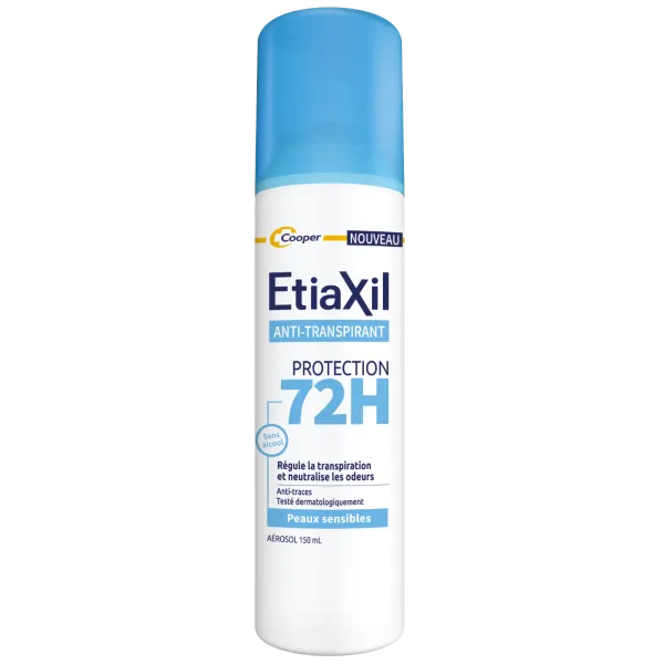 Etiaxil Anti-transpirant Aérosol Protection 72H