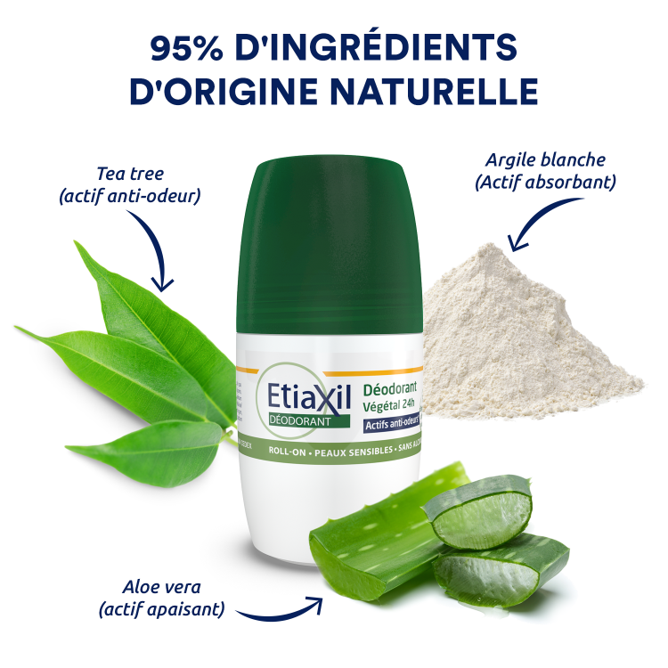 Etiaxil Déodorant Végétal 24hRollon 50ml