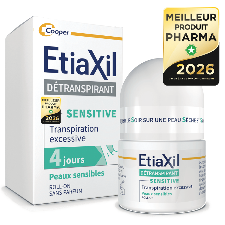 Etiaxil Détranspirant Peaux Sensibles aisselles