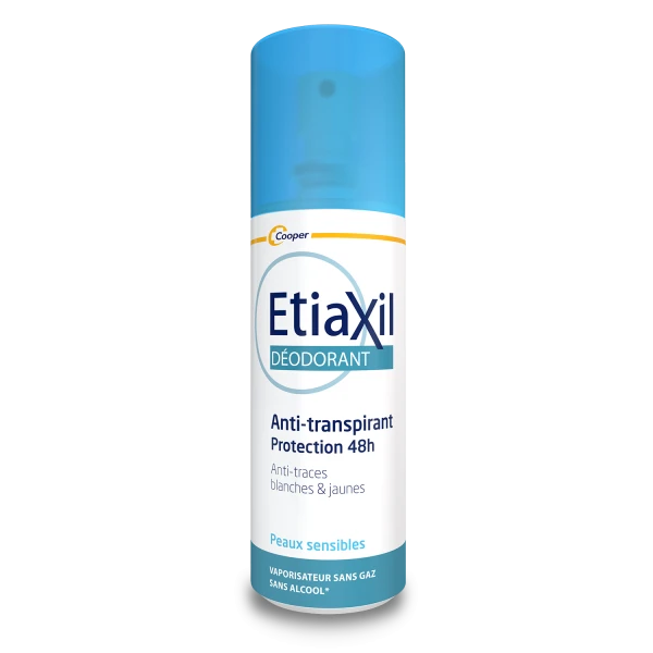 Etiaxil Anti-transpirant Protection 48h Spray sans gaz 100ml